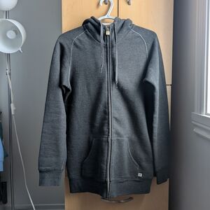 TNA Charcoal Zip-Up Hoodie